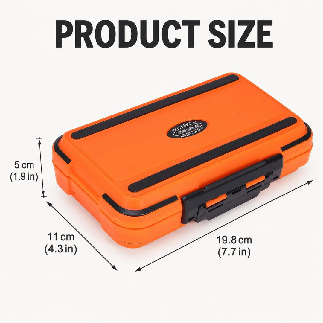 Kleinteile Organizer Wasserdicht, Sortierbox 30 Fächer, Angelbox für Haken Köder Wirbel, Schraubenbo