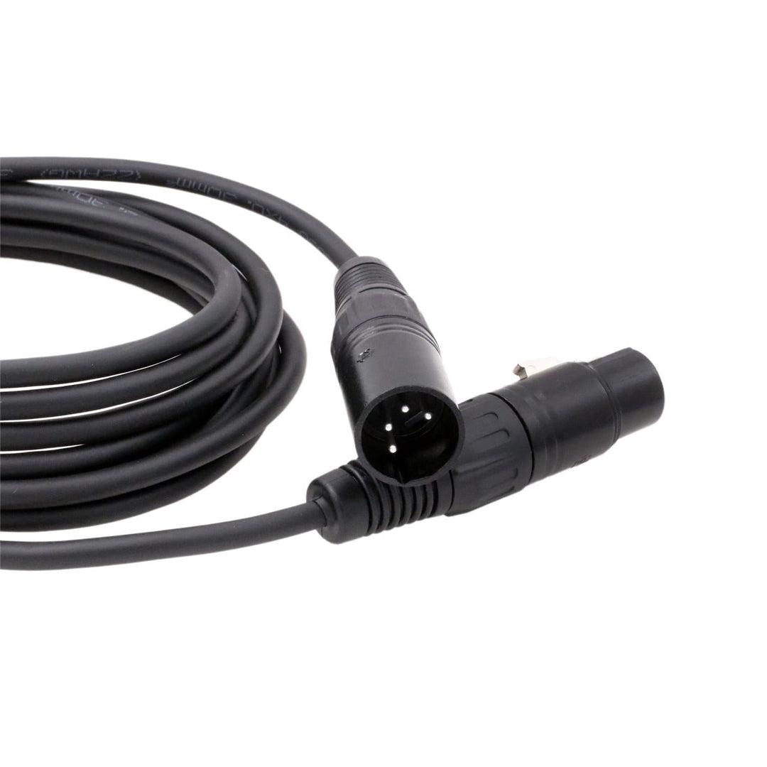 HangTon 4 Pin XLR Stecker auf Buchse XLR 4 Pin Mikrofon Rekorder Mixer Kopfhörerverstärker Symmetris