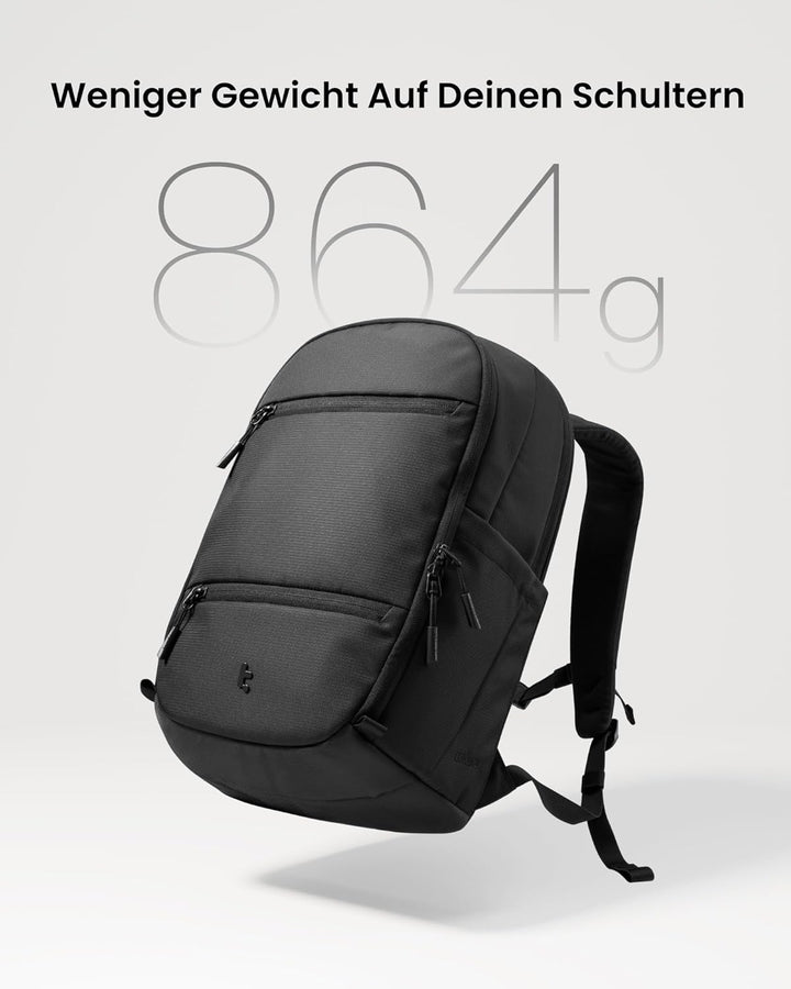 tomtoc Laptop Rucksack 22L, Business Rucksack Herren Damen mit Laptopfach für 15,6-16 Zoll Notebook,