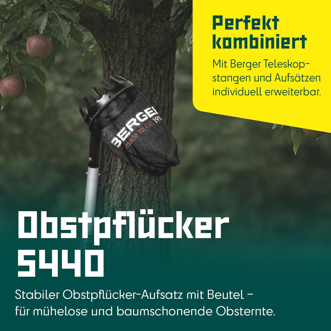 Berger 5440 Obstpflücker schwarz (Nur passend für folgende Berger 74300, 74800, 75300, 75350, 75800,