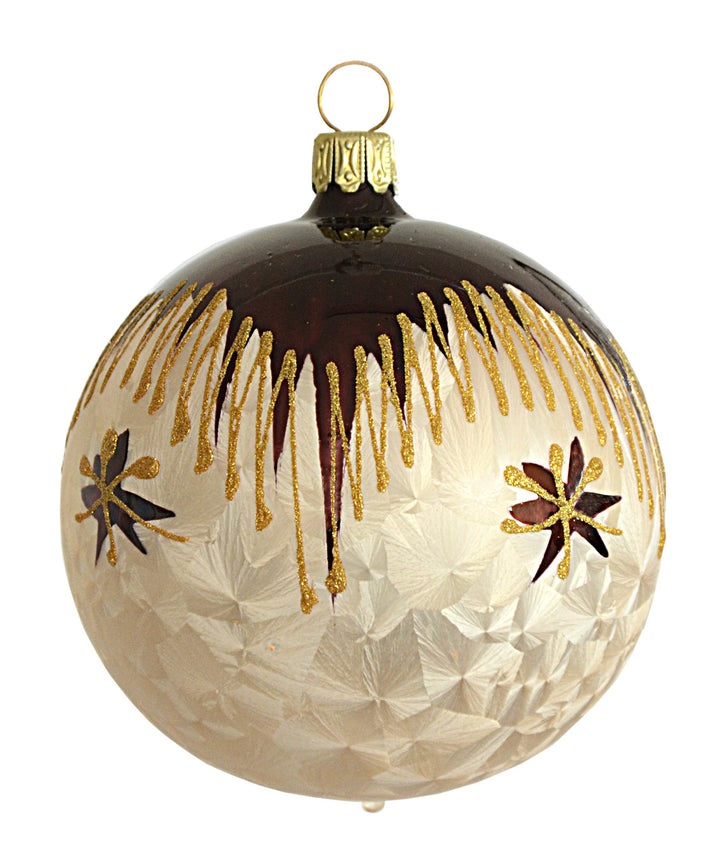 Jingle Bells Lauscha Christbaumkugel 10cm Romantik