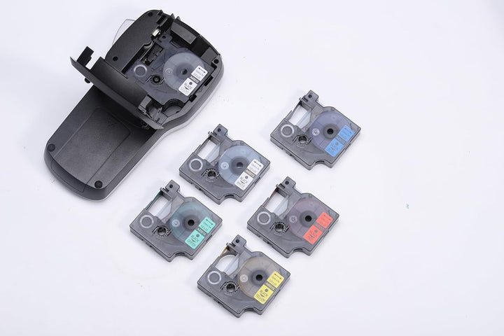 Aken 12mm x 7m Etikettenband Kompatibel mit Dymo D1 für Dymo Labelmanager 160 LM280 360 420P, als Er