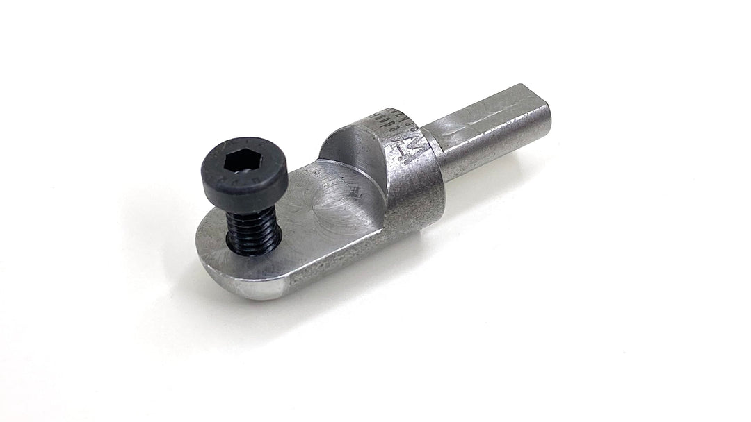 Wiedemann Adapter Ø 16mm für Ringschneider, einzusetzen in Wiedemann Universalhalterstangen, Drechsl