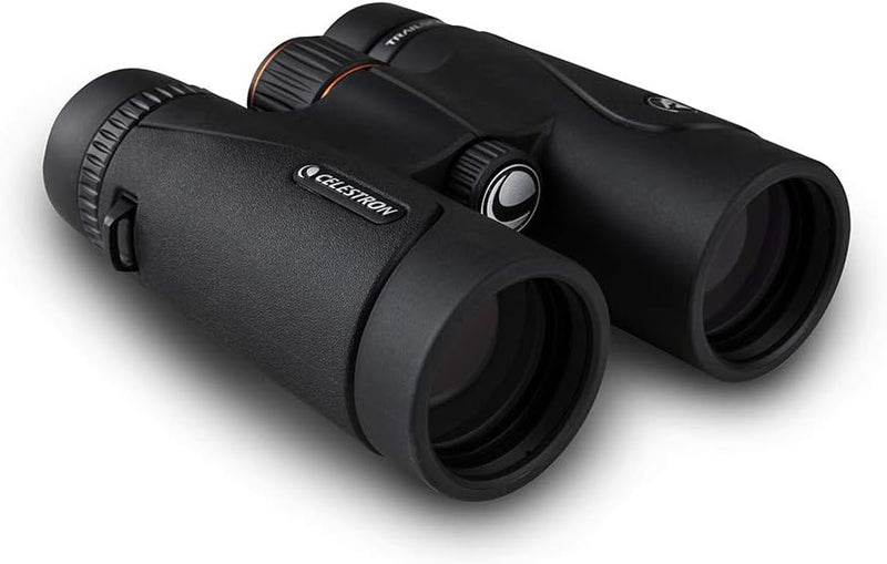 Celestron 71406 TrailSeeker 10x42 BaK-4 Prismen-Fernglas, Schwarz, TrailSeeker 10x42 BaK-4 Prism