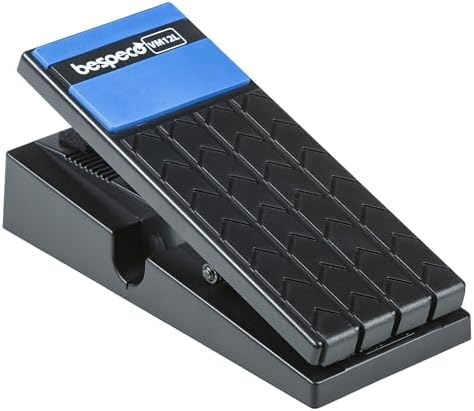 Bespeco VM12L Lautstärke-Pedal für Keyboard, Schwarz