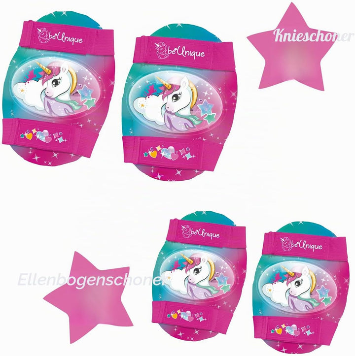 Mondo Toys 28511 Unicorn Rollschuhe, verstellbar von 22 bis 29 – Komplettset mit transparenter Tasch