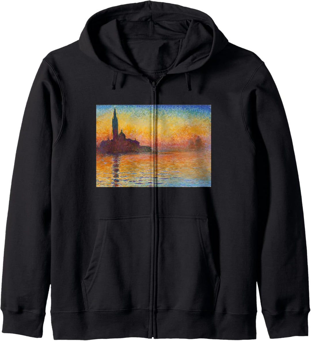 Monet's San Giorgio Maggiore at Dusk Kapuzenjacke
