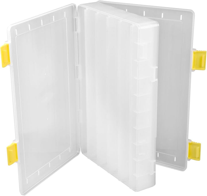 SPRO Hardbaits Box XL 33,5x24x6,2cm - Köderbox für Wobbler & Jerkbaits, Angelbox für Kunstköder, Bai