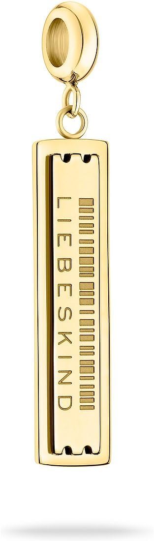 LIEBESKIND BERLIN Charms Anhänger – Buchstaben – In Silber & Gold – Passend zur Basic Charmskette –