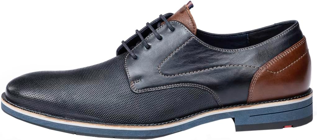 LLOYD Herren Schnürschuhe Harris, Männer Businessschuhe 41.5 EU Midnight D Brown, 41.5 EU Midnight D