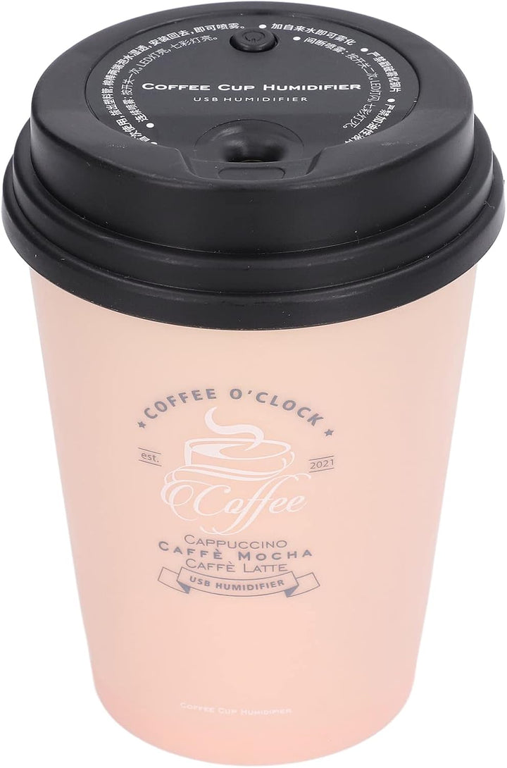 Schreibtisch-Luftbefeuchter, USB-Luftbefeuchter, 300 Ml, Kaffeetasse, Geröusc, Automatische Abschalt