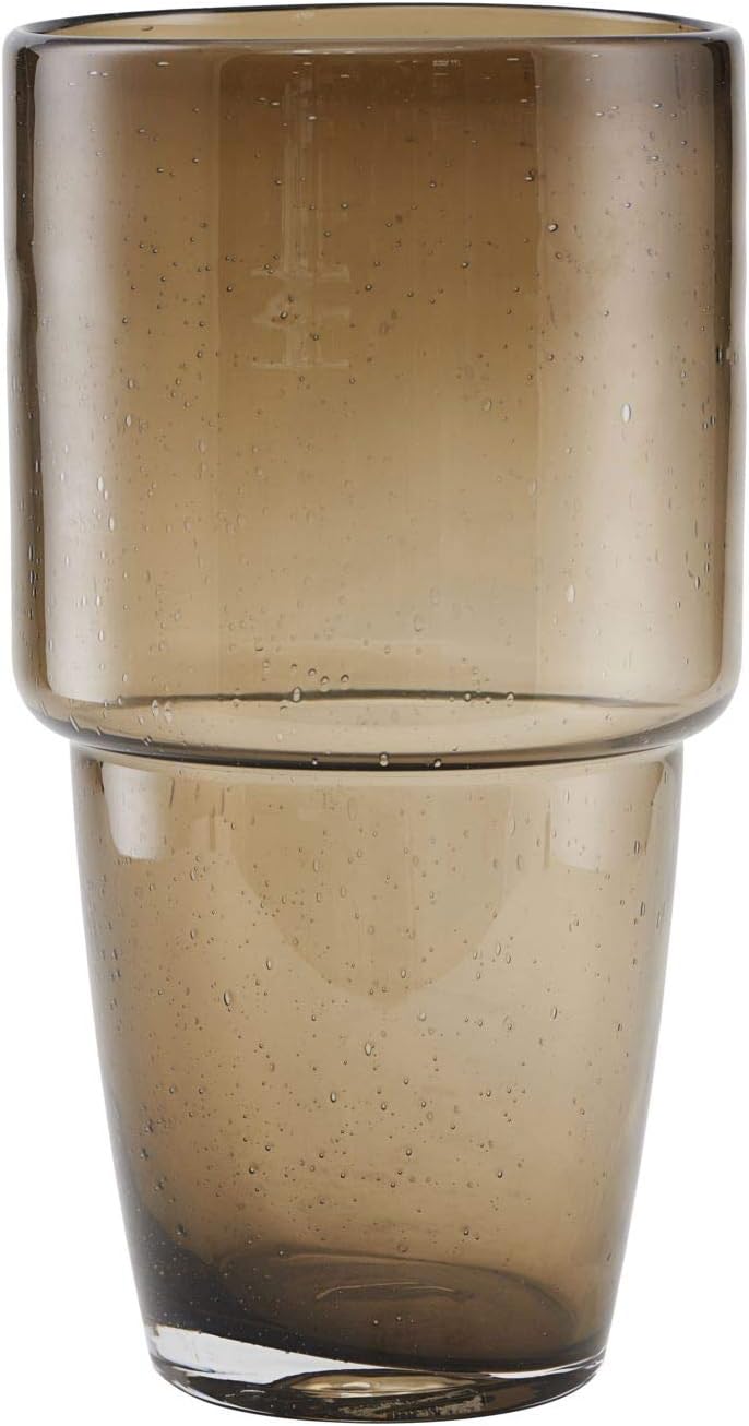 House Doctor Vase, Maisstroh, Braun, h: 28 cm, Dia: 16 cm