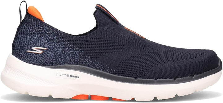 Skechers Herren Go Walk 6 Sneaker 48 EU Navy, 48 EU Navy