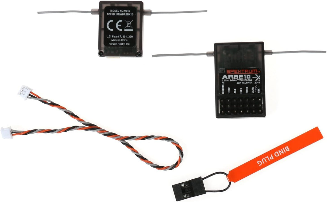LICHIFIT AR6210 DSMX-Empfänger RX-Unterstützung DSM2 für JR Spektrum Transmitter TX RC