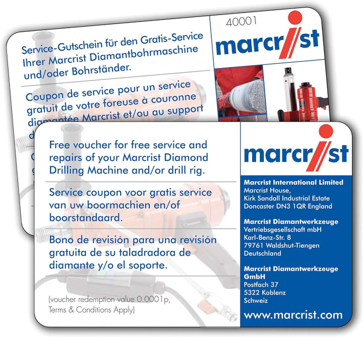 Marcrist mrcc850115 Diamant Scheiben 115 x 22.2mm, 115 x 22.2mm