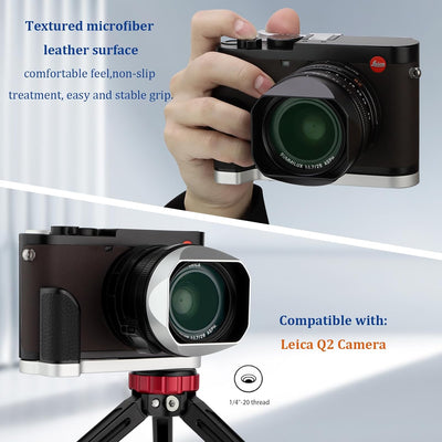 Haoge HG-Q2W Handgriff-Halterung für Leica Q2 Kameragehäuse