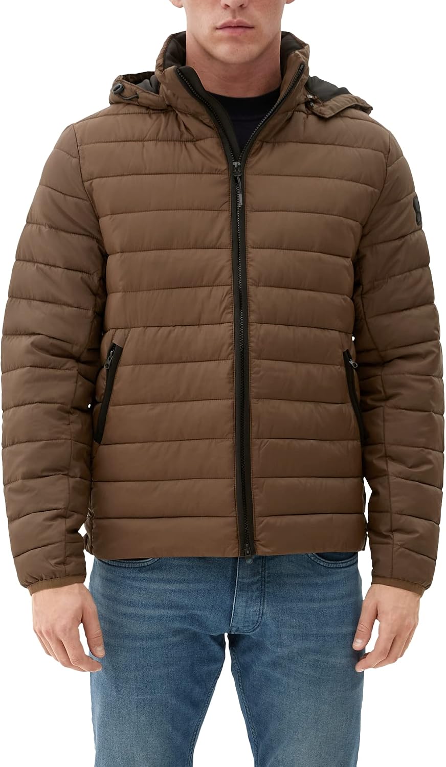s.Oliver Steppjacke in Light Down-Optik XXL Brown, XXL Brown