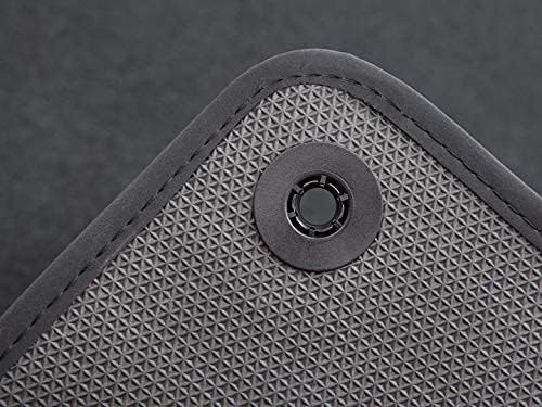 Velour Fussmatten Satz für Toyota IQ (2008-2015) - Premium Qualität - 4-teilig - Passgenau