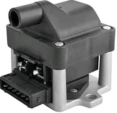 HELLA 5DA 358 000-711 Zündspule - 12V - 6-polig - Verteilerzündspule - geschraubt