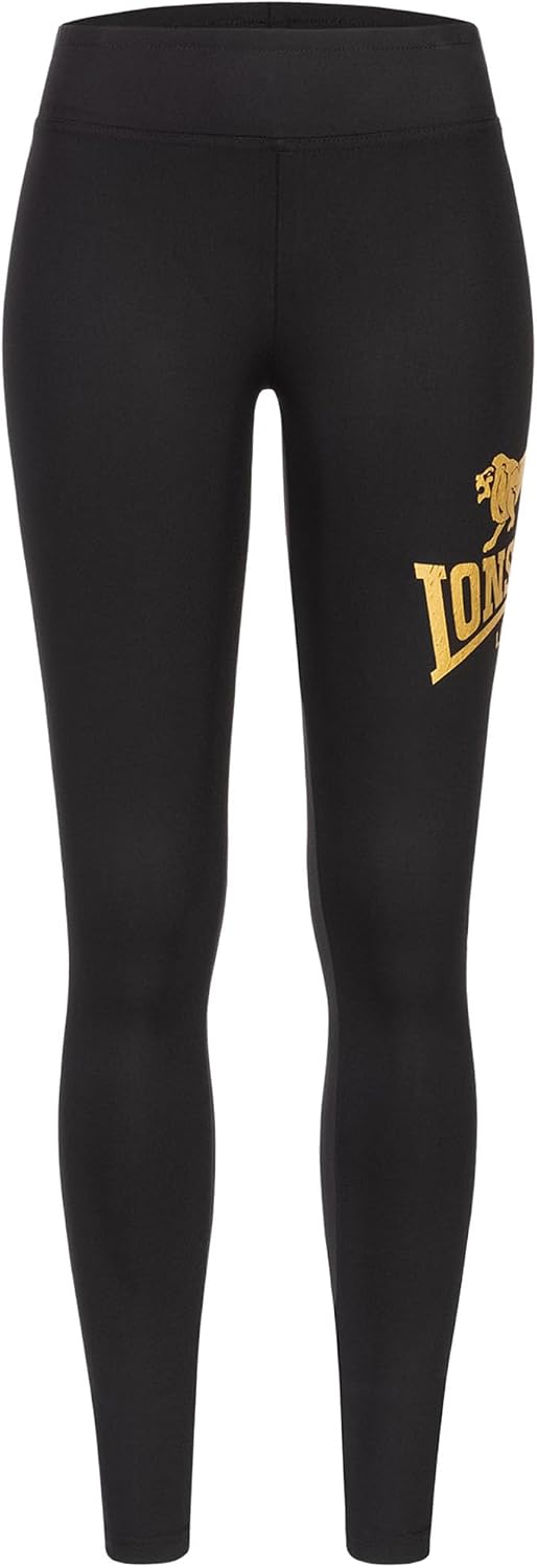 Lonsdale Frauen Leggings AGLISH S Schwarz, S Schwarz