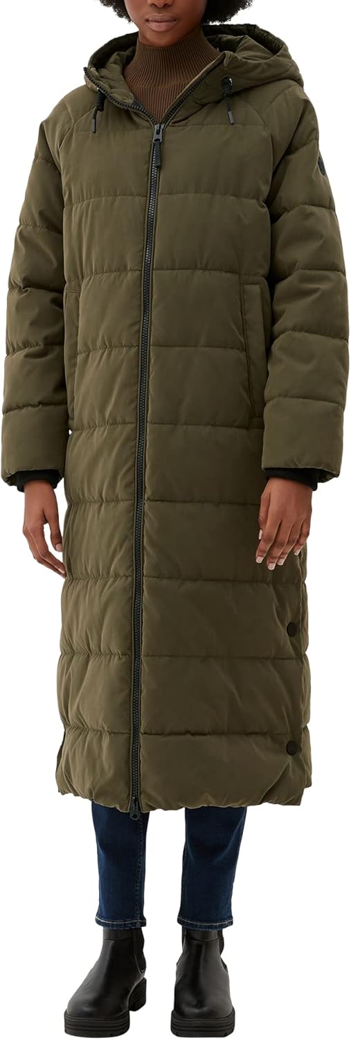 QS Damen Mantel XS Grün 7934, XS Gr&#xFC;n 7934