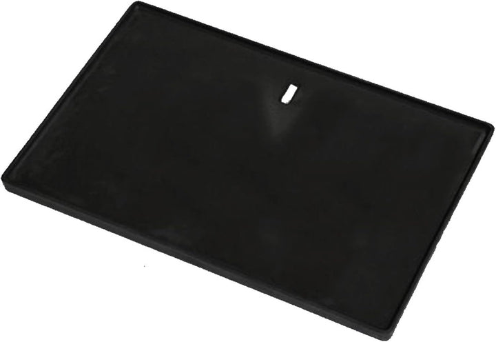 SANTOS Grillplatte/Grillplancha - Gusseisen Wendeplatte 40x48,5cm - zwei Grill-Bereiche - BBQ-Gusspl