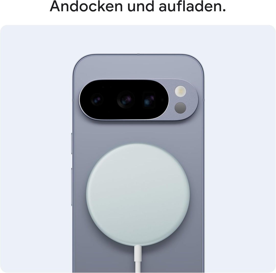 Google Pixelsnap-Ladegerät – Kabelloses 25-W-Qi2-Ladegerät (Made by Google)