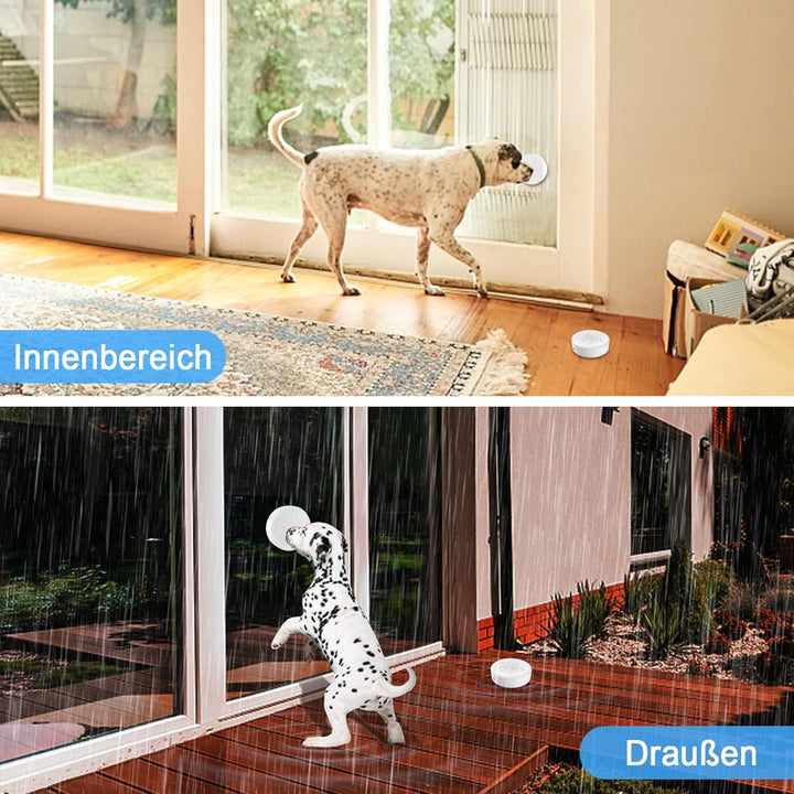ChunHee Katzenklingel/Hundeklingel Buzzer Hund Haustier-Training Türglocken Sensor Berührt Wasserdic