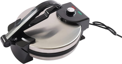 BJTDLLX Tortilla Presse Chapati Maker Roti Maker Elektrische Edelstahl Antihaft Crêpes Maker Multifu
