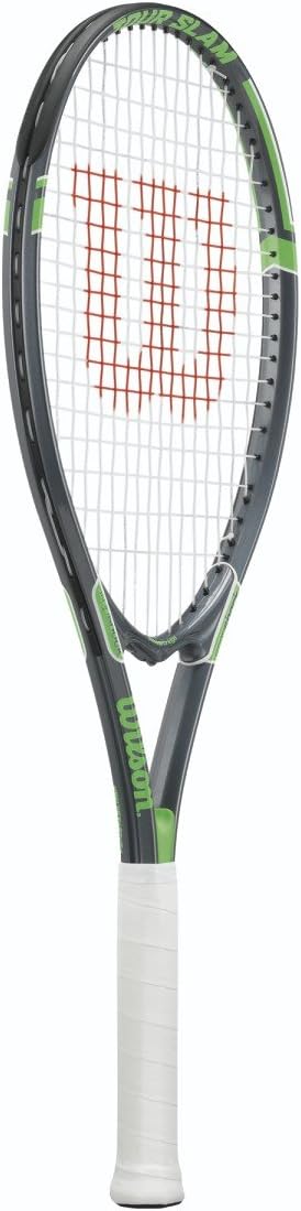 WILSON Tour Slam Tennisschläger für Erwachsene Grip Size 3 - 4 3/8" grün/schwarz, Grip Size 3 - 4 3/