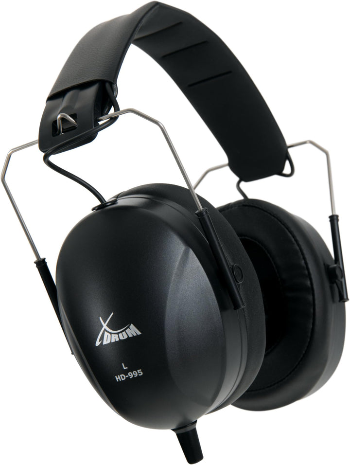 XDrum HD-995 Kopfhörer mit Schalldämpfung - Für Schlagzeuger, Bauarbeiter, Fliessband, etc. -Lärmpeg
