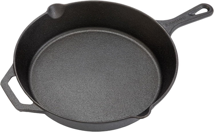 Groenberg Hekla Gusseisenpfanne Bratpfanne Grillpfanne mit Griff, Rund, Ø 30 cm 30cm, 30cm