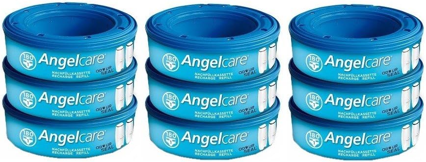Angelcare Windeleimer Nachfüllpack Plus 9er Pack