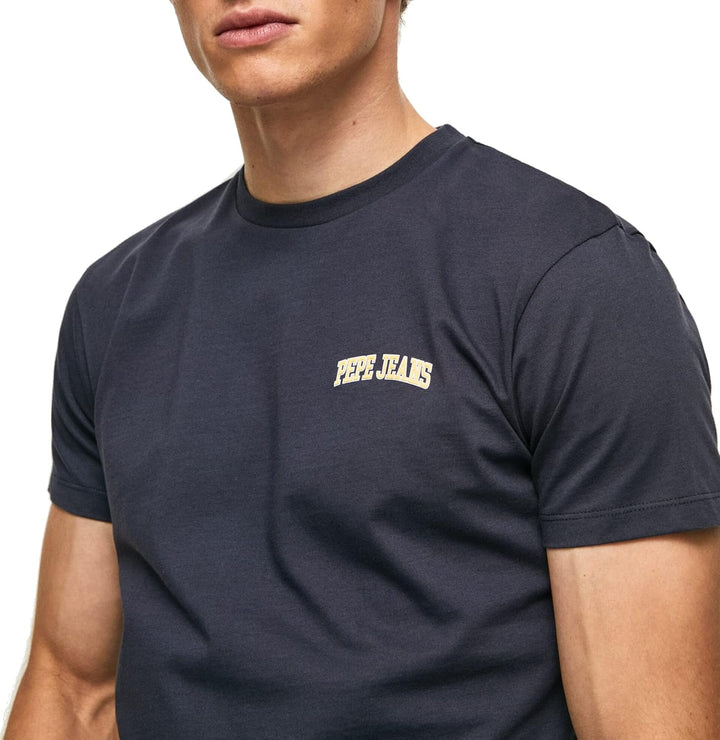 Pepe Jeans Herren Ronson T-Shirt S Blue (Dulwich), S Blue (Dulwich)