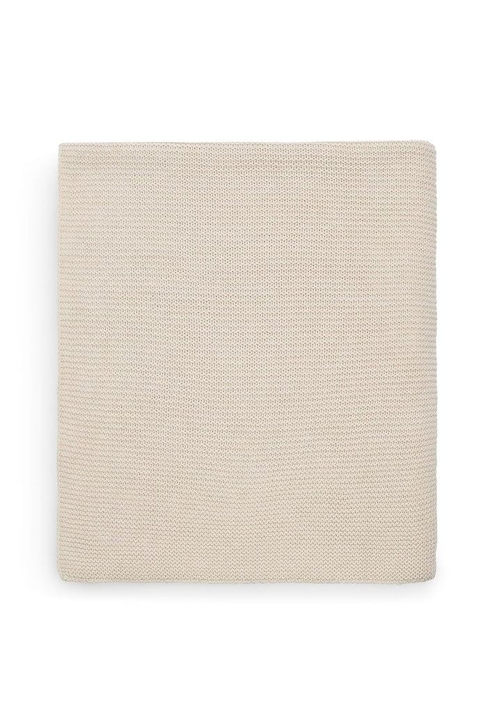 Jollein Kinderdecke Basic Knit 75x100cm - Nougat Beige Baby, Beige Baby