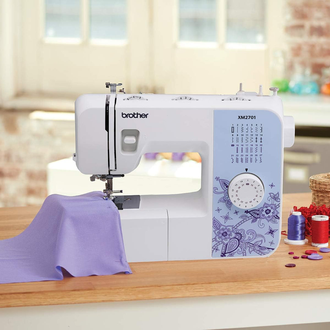Brother XM2701S (Exklusive Edition) Nähmaschine mit 27 Nähprogramme, Freiarm, Elektrische Nähmaschin