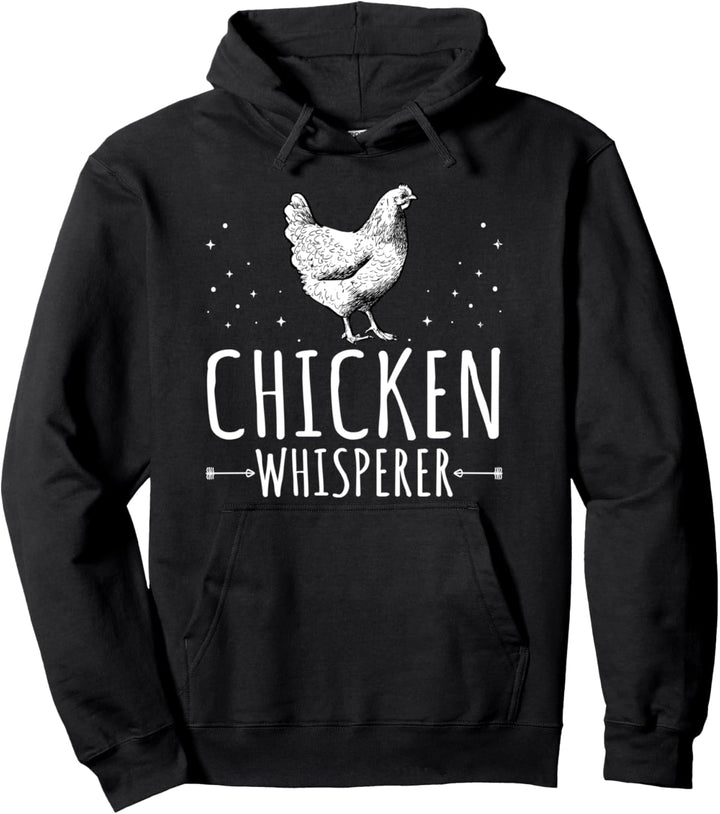 Funny Poultry Chicken Lover Farmer Pet Chicken Whisperer Pullover Hoodie