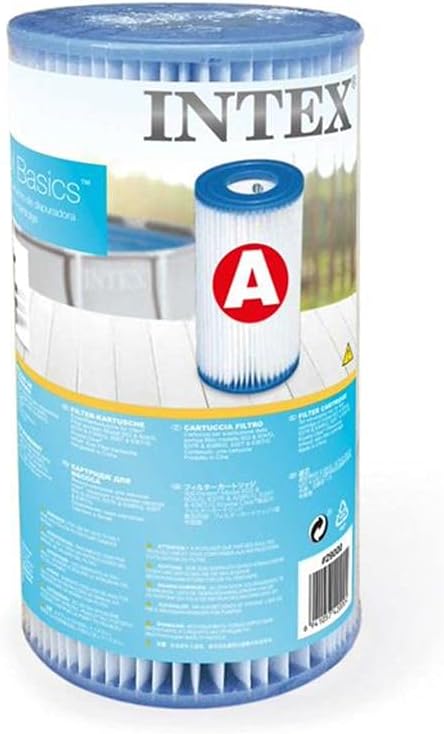 Intex – 6 Wasserfilter Kartuschen 'A' 6 Stück, 6 Stück