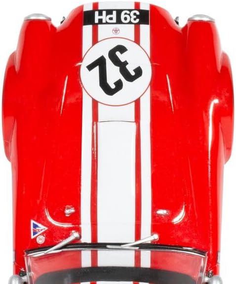 Scalextric Cars – C4528 Shelby Cobra 289 – Rot – 39PH – Spielzeug-Schlitzauto zur Verwendung mit Sca