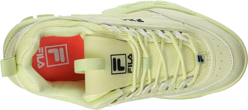 FILA Mädchen Disruptor T Kids Sneaker 28 EU Lime Cream, 28 EU Lime Cream