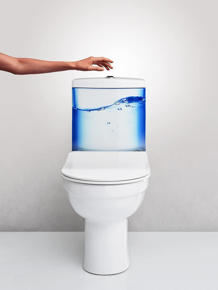 Wirquin 10723886 Spülmechanismus, unterbrechbar, Wassersparend, Aquacontrol, grau