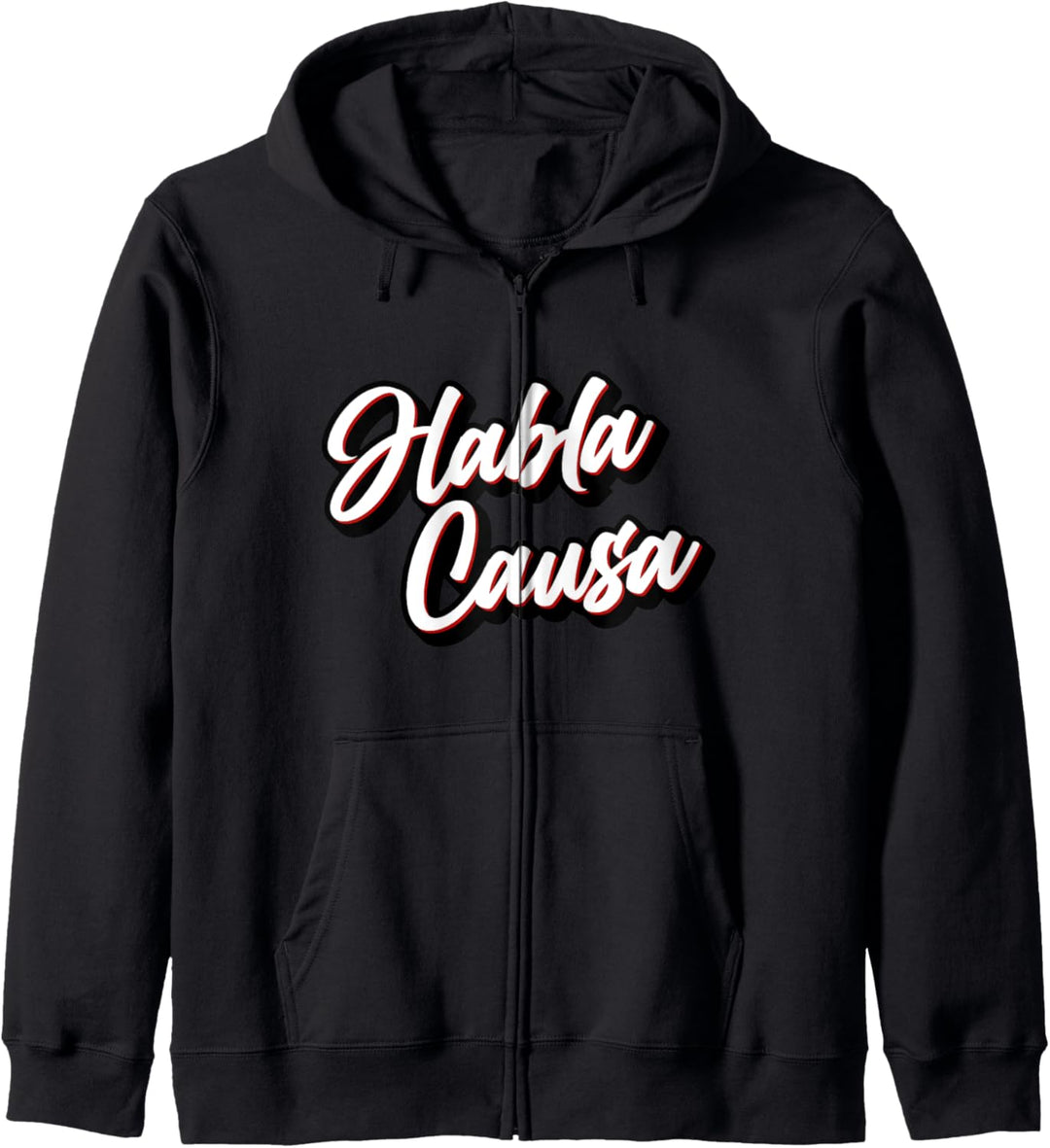 Lustiger Peru Habla Causa Slang Kapuzenjacke