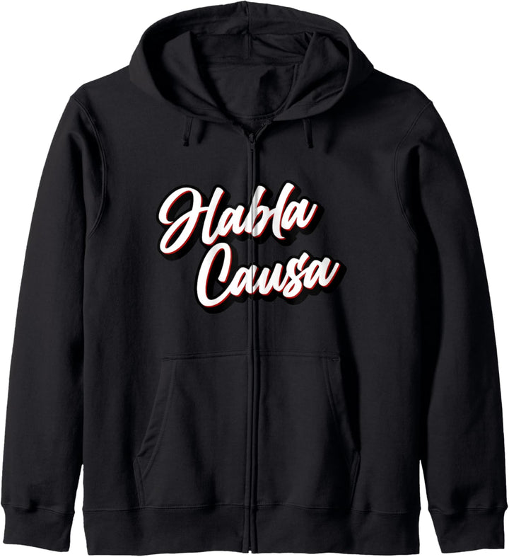 Lustiger Peru Habla Causa Slang Kapuzenjacke