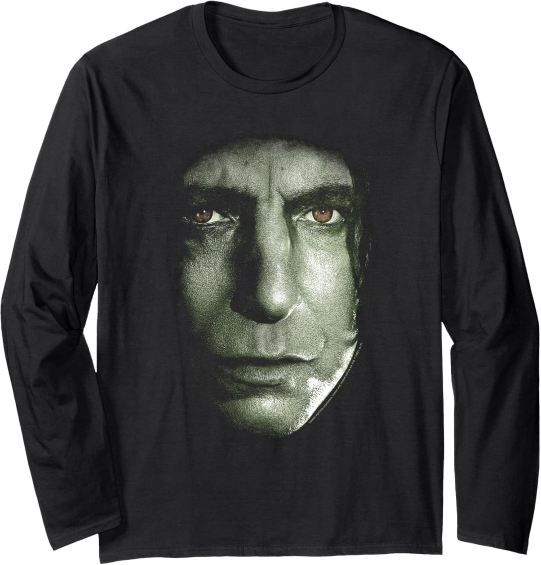 Harry Potter Snape Head Langarmshirt