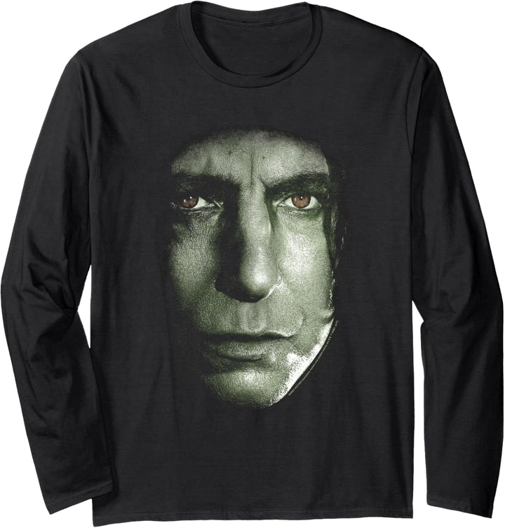 Harry Potter Snape Head Langarmshirt
