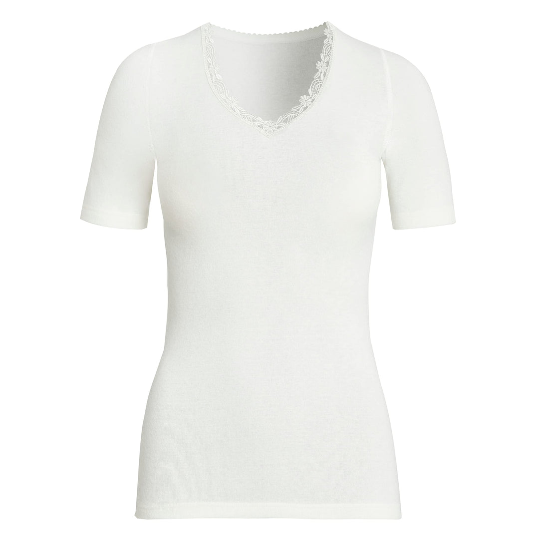 SUSA Thermo Oberteil Damen Angora Weiss I Kälteschutz mit angenehmem Tragekomfort I 100% Made in Ger