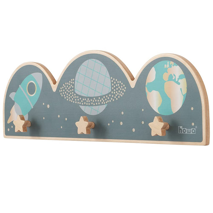 howa Wandgarderobe Garderobe space für Kinder aus Holz 8801