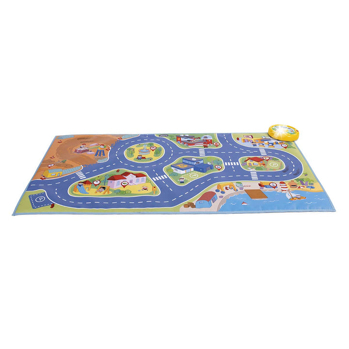 Chicco Elektronische City Spielmatte,Spielzeug für Kinder, Mehrfarbig, City Spielmatte
