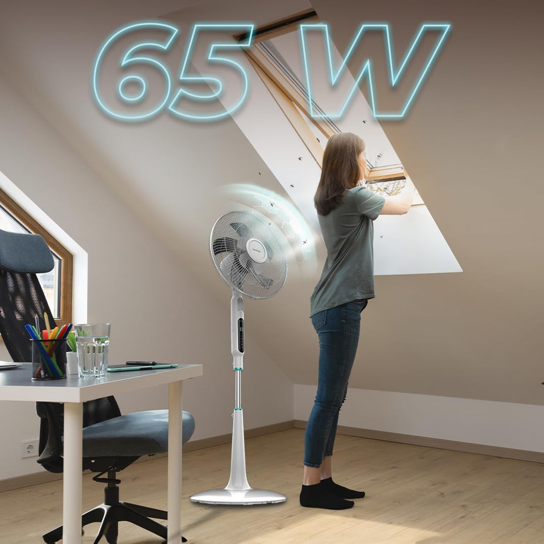 Cecotec Standventilator EnergySilence 1040 SmartExtreme. 16" mit 28 W und DC-Motor, 24 Geschwindigke