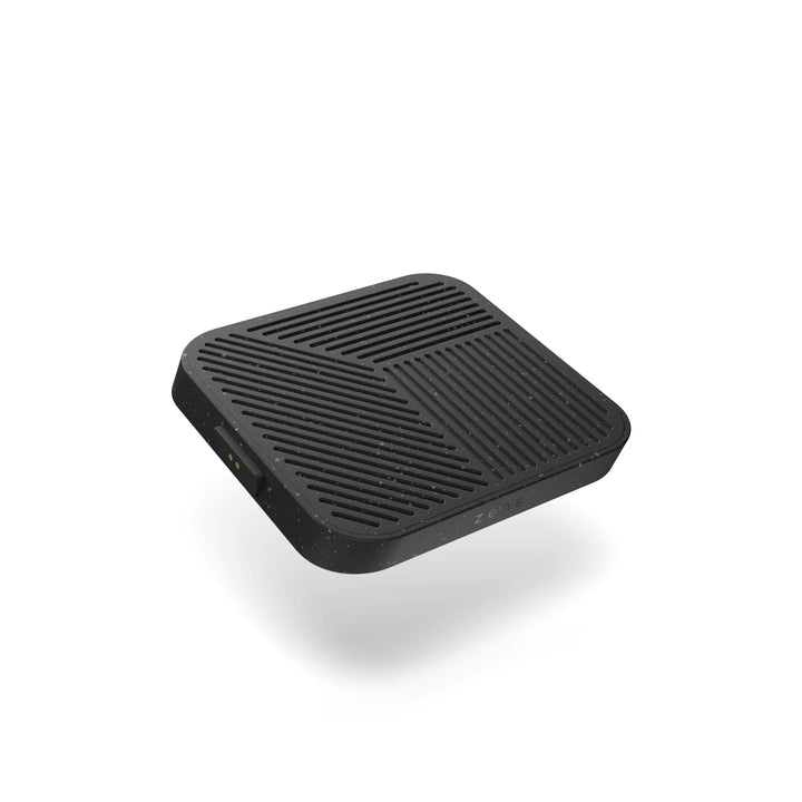 ZENS Modular Series - 15W Single Wireless Charger Basisstation (Apple &amp; Samsung Fast Charging, Qi-Ze